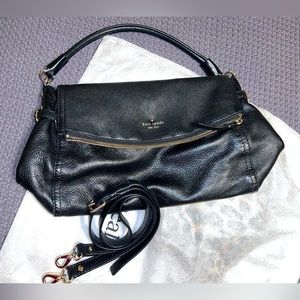 Kate Spade Cobble Hill Minka Black Leather Bag